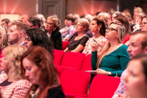 The audience at an EIDA event