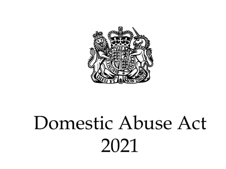 the words 'Domestic Abuse Act 2021' written