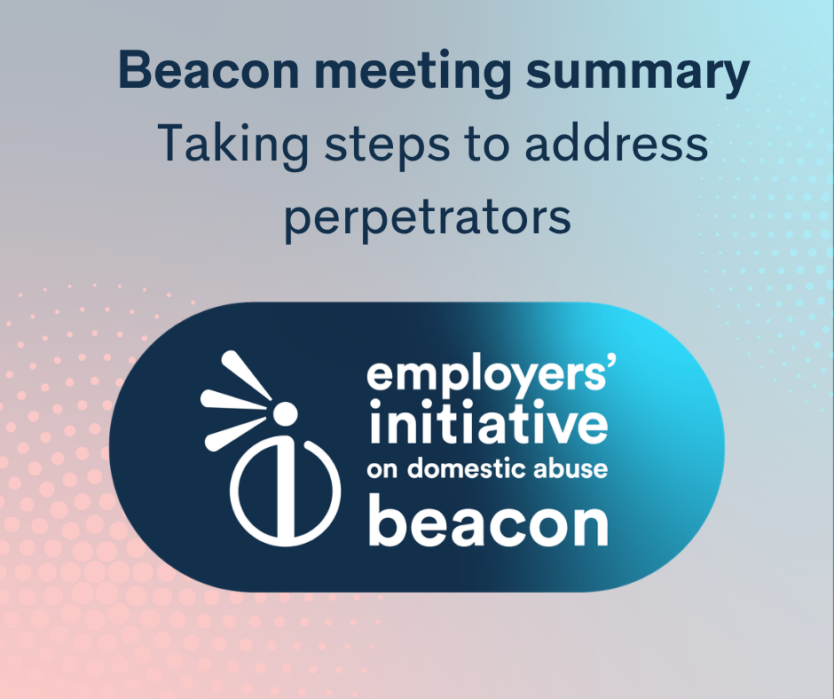 EIDA Beacon meeting summary: Taking steps to address perpetrators - EIDA